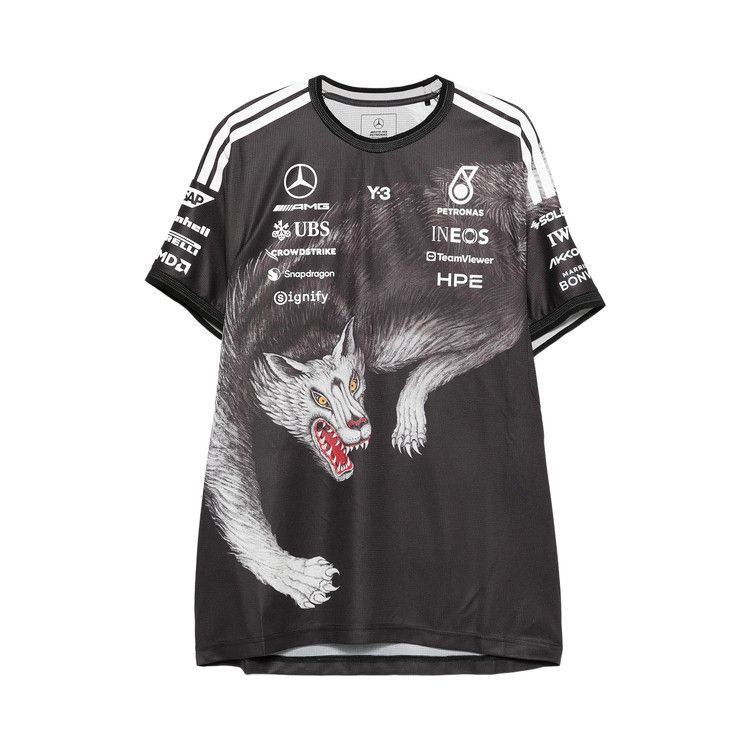 Y-3 F1 DRVR Short-Sleeve Jersey 'Black'