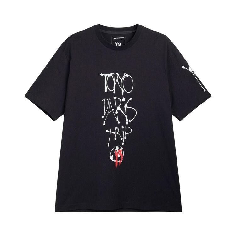 Yohji Yamamoto Pour Homme x Adidas City GFX Short-Sleeve Tee 'Black'