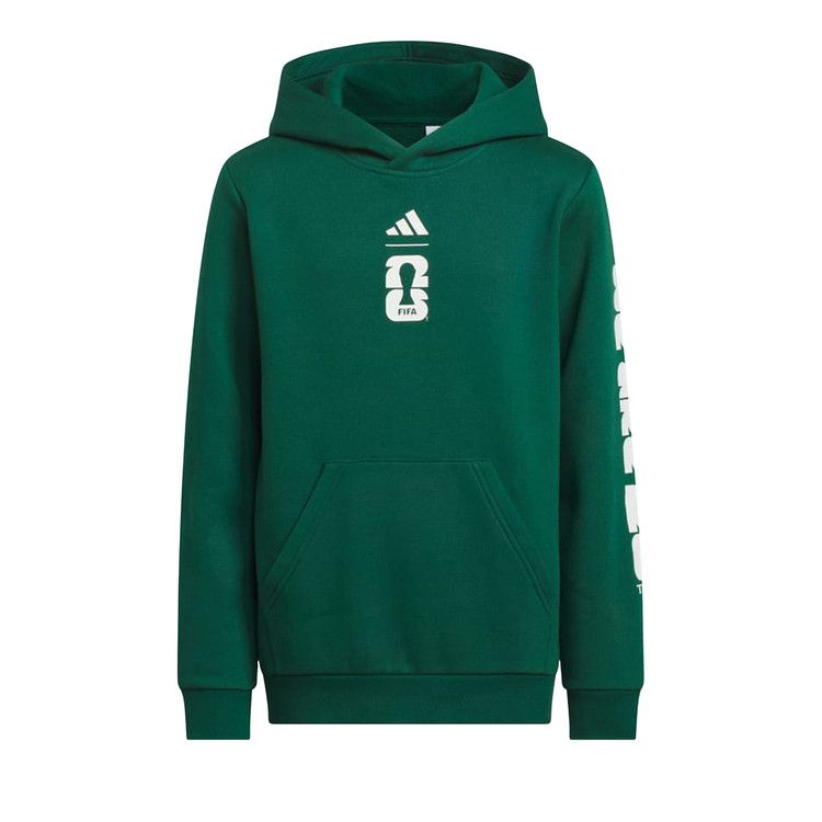 Adidas World Cup 26 Mexico Graphic Hoodie 'Collegiate Green'