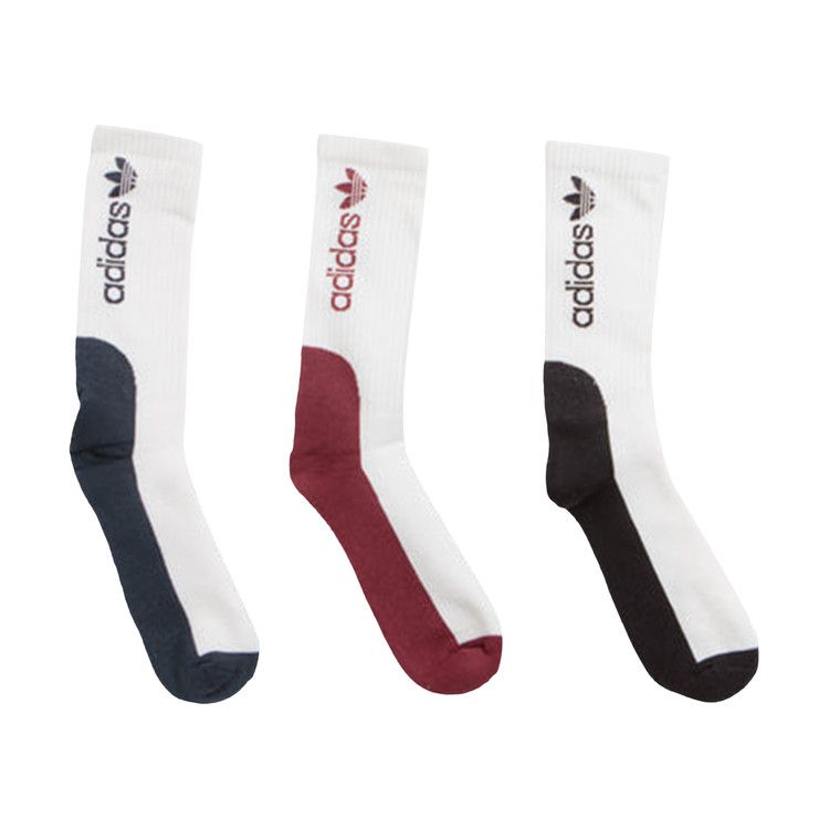 Adidas Skateboarding Premium Socks (3-Pack) 'White/Black/Aurora Ink'