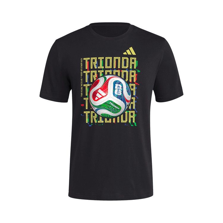 Adidas Trionda FIFA World Cup 26 Graphic Tee 'Black'