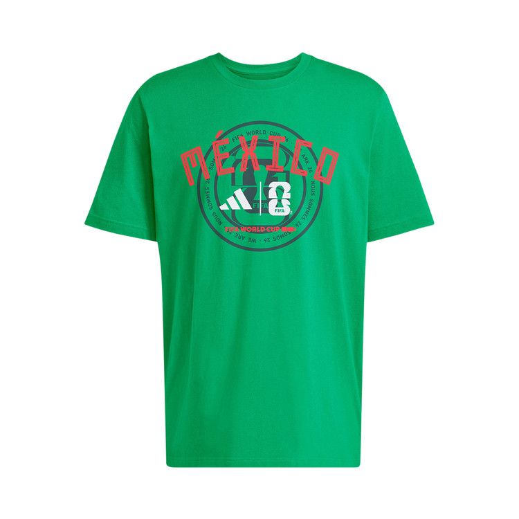 Adidas FIFA World Cup 26 Qualifier Tee 'Green/Soccr-Wme-475'