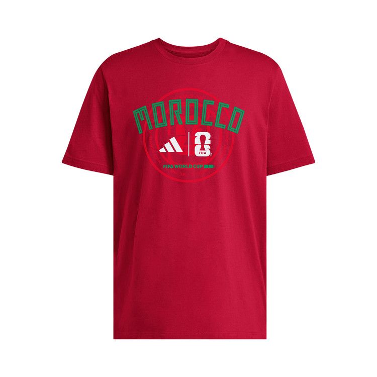 Adidas FIFA World Cup 26 Qualifier Tee 'Team Power Red/Soccr-Wcm-46v'