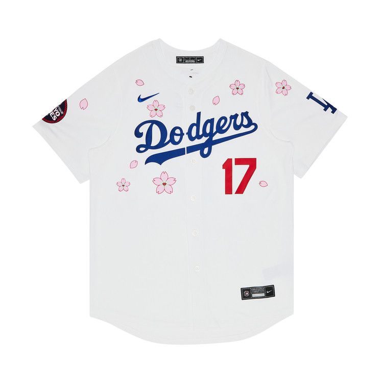 Nike x Takashi Murakami x MLB World Tour Tokyo Series 2025 Dodgers Ohtani Jersey 'White'