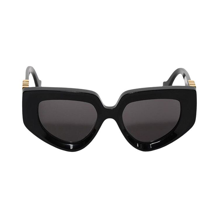Loewe Anagram Sunglasses 'Shiny Black /Smoke'