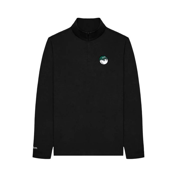 Malbon Flyer Mid Layer Sweatshirt 'Black'