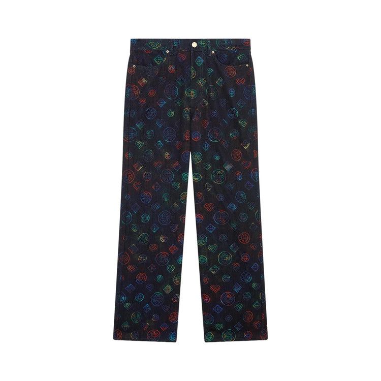 Casablanca Heatmap Denim Jeans 'Black'