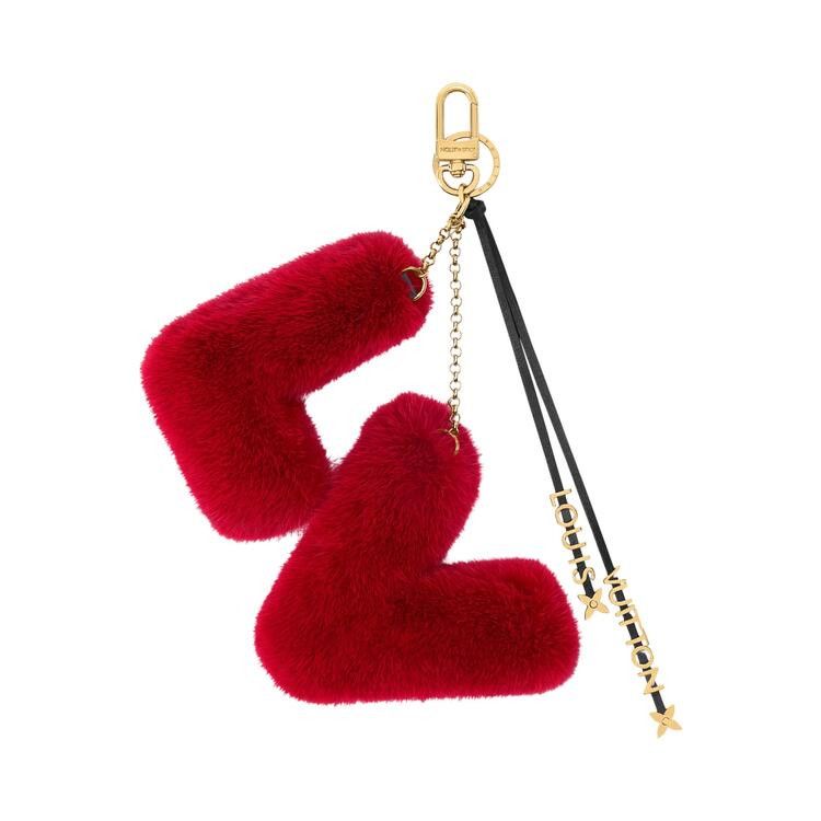 Louis Vuitton LV Initials Key Holder And Bag Charm 'Red'