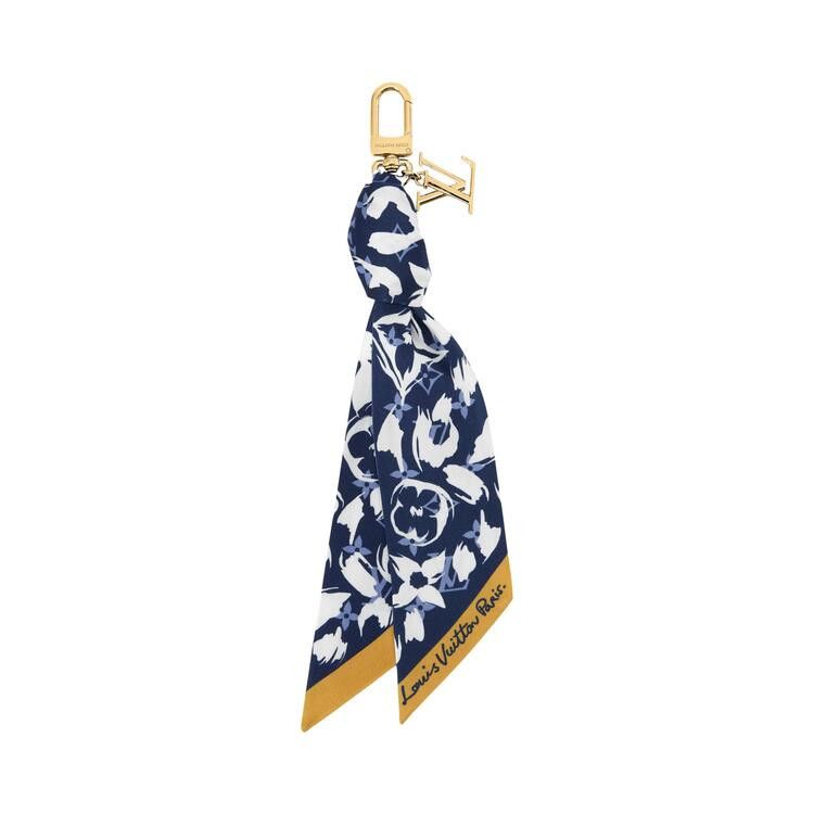 Louis Vuitton LV Safari Foulard Bag Charm 'Blue'