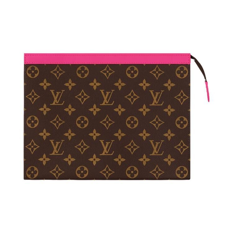 Louis Vuitton Pochette Voyage MM 'Pondichery Pink/Brown Monogram Canvas'