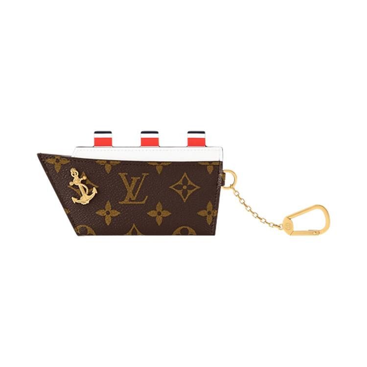 Louis Vuitton Cruise Card Holder 'Brown Monogram Canvas'