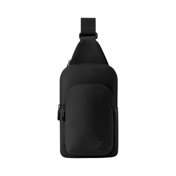 Louis Vuitton Avenue Slingbag PM 'Black Waxy Calfskin Leather'