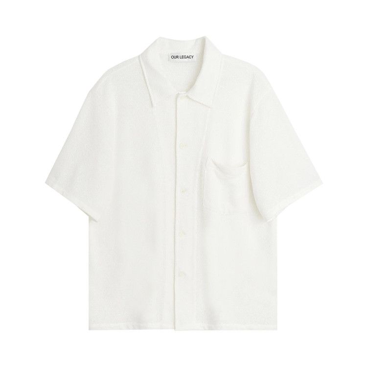 Our Legacy Box Short-Sleeve Shirt 'White'