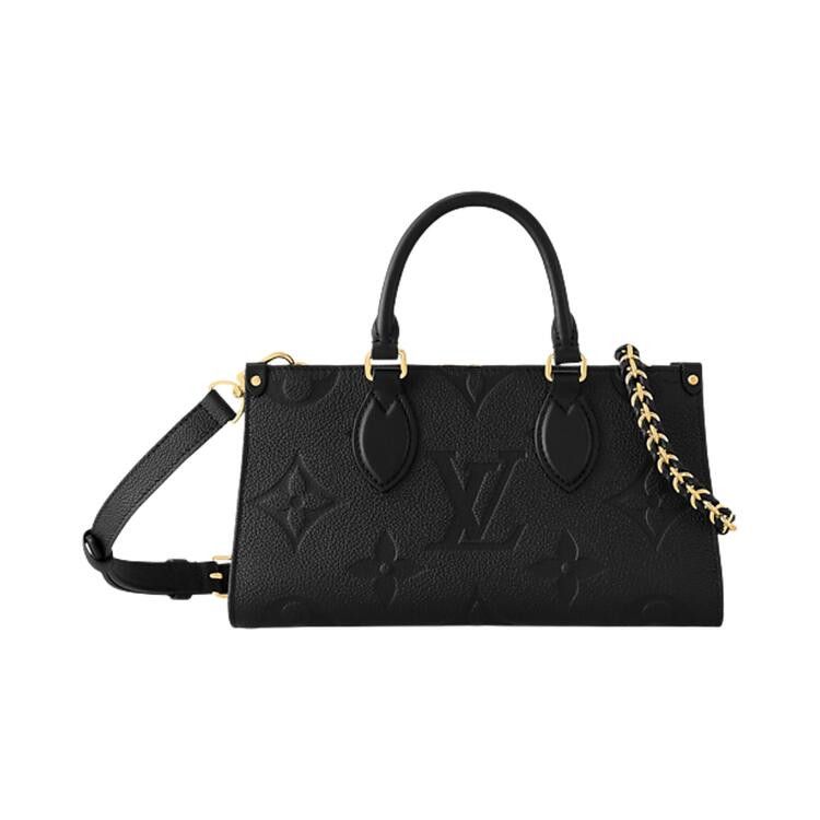 Louis Vuitton Onthego East West 'Black Monogram Embossed Empreinte Cowhide Leather'
