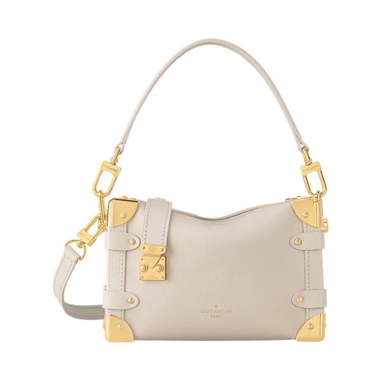 Louis Vuitton Side Trunk PM 'Chalk Calf Leather'