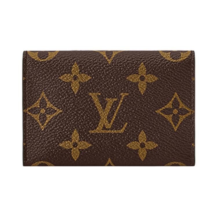 Louis Vuitton Slim Card Holder 'Brown Monogram Canvas'