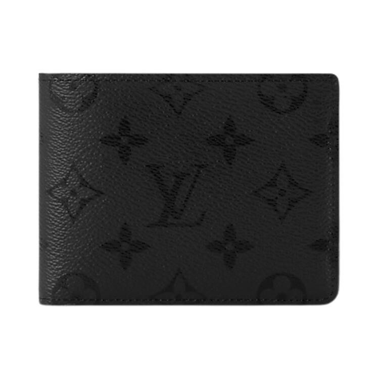 Louis Vuitton Multiple Wallet 'Black Monogram Midnight Canvas'