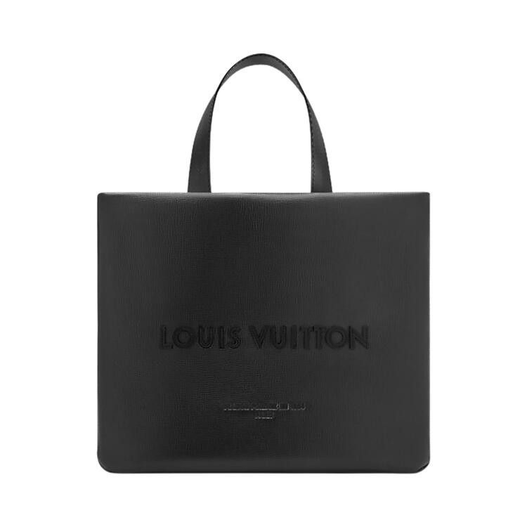 Louis Vuitton Mini Shopper Tote 'Black Cowhide Leather'