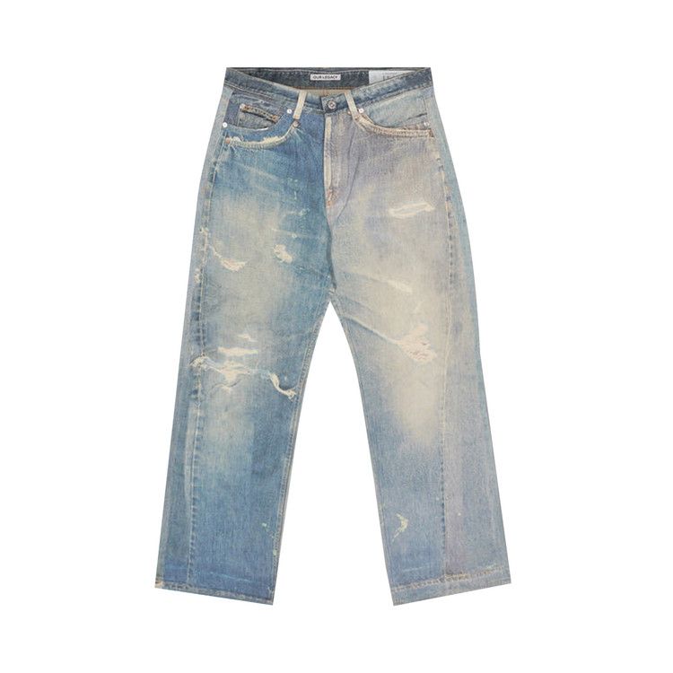 Our Legacy Third Cut Denim 'Digital Blue Print'