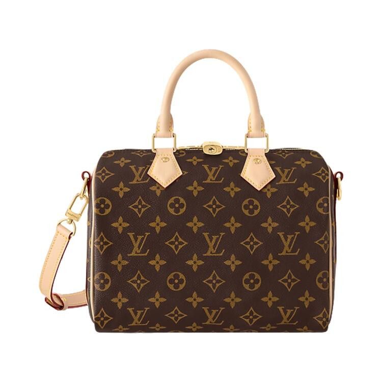 Louis Vuitton Speedy BandoulièRe 25 'Brown Monogram Canvas'