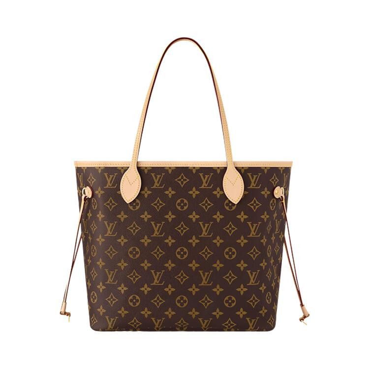 Louis Vuitton Neverfull MM 'Cerise Red/Brown Monogram Canvas'