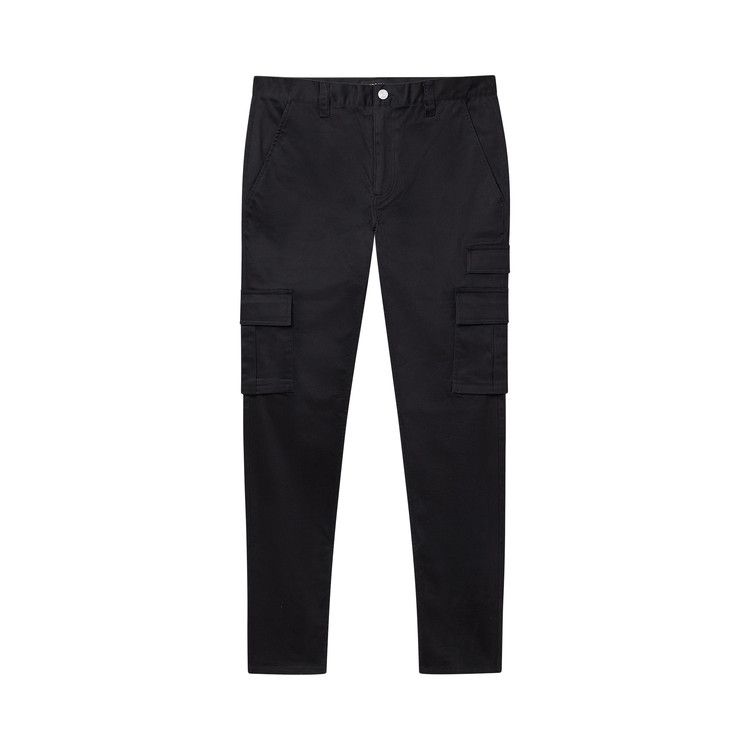 PURPLE BRAND Twill Cargo Pant 'Black'