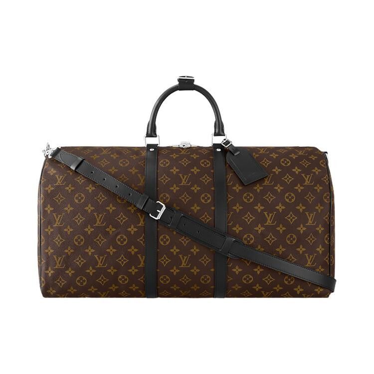Louis Vuitton Keepall Bandoulière 55 'Brown Monogram Canvas'