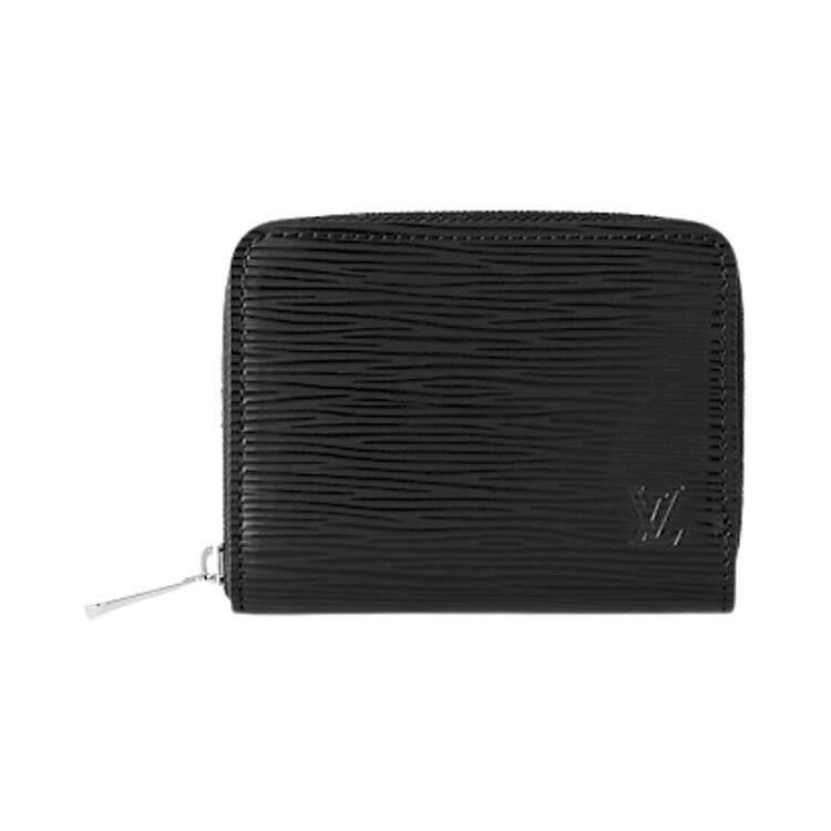Louis Vuitton Zippy Coin Purse 'Black Epi Grained Cowhide Leather'