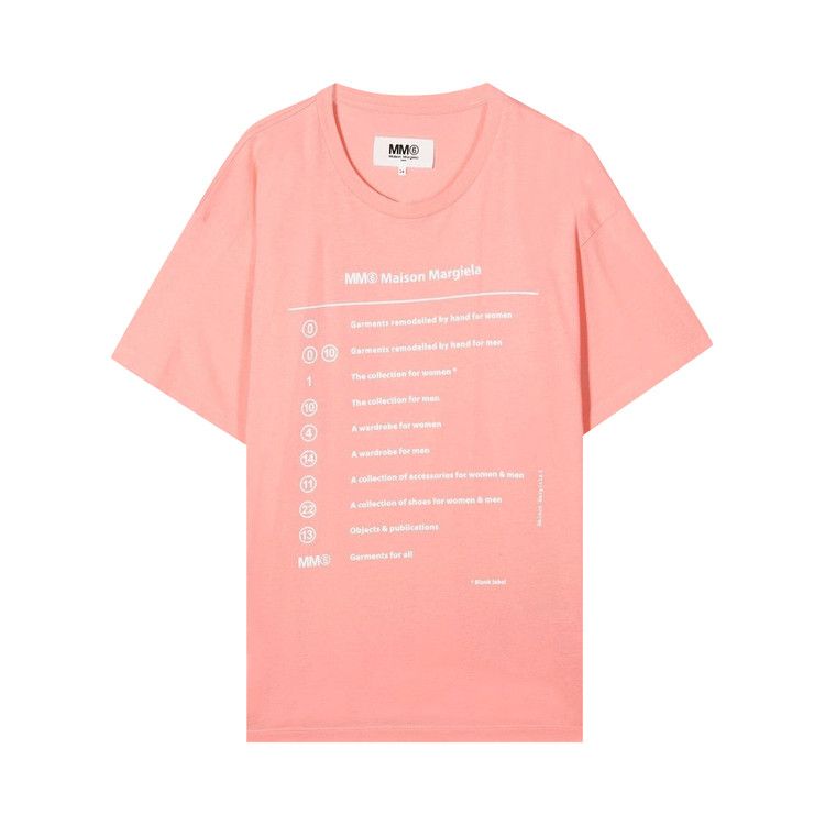MM6 Maison Margiela Kids T-Shirt 'Peach Pink'