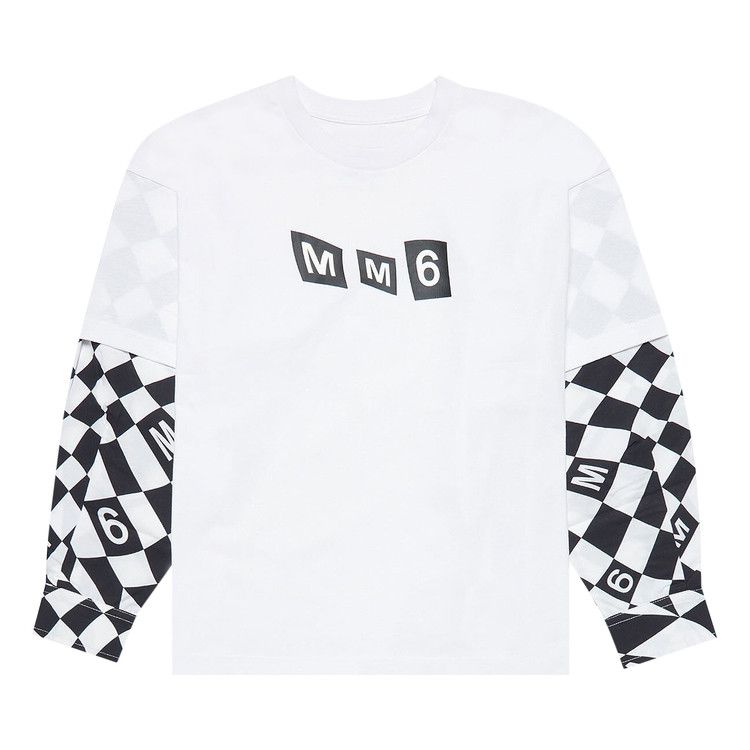 MM6 Maison Margiela Kids Long-Sleeve T-Shirt 'White'