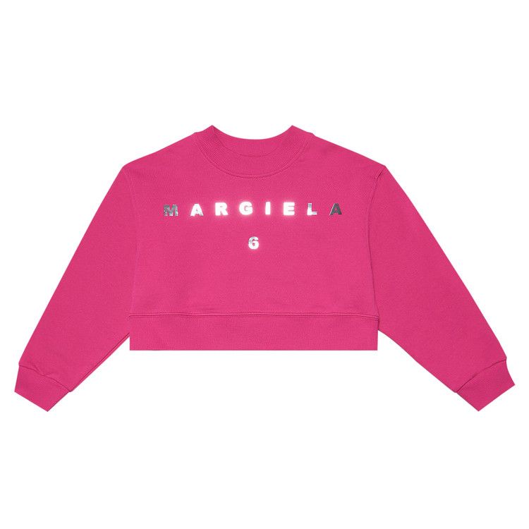MM6 Maison Margiela Kids Sweatshirt 'Super Pink'