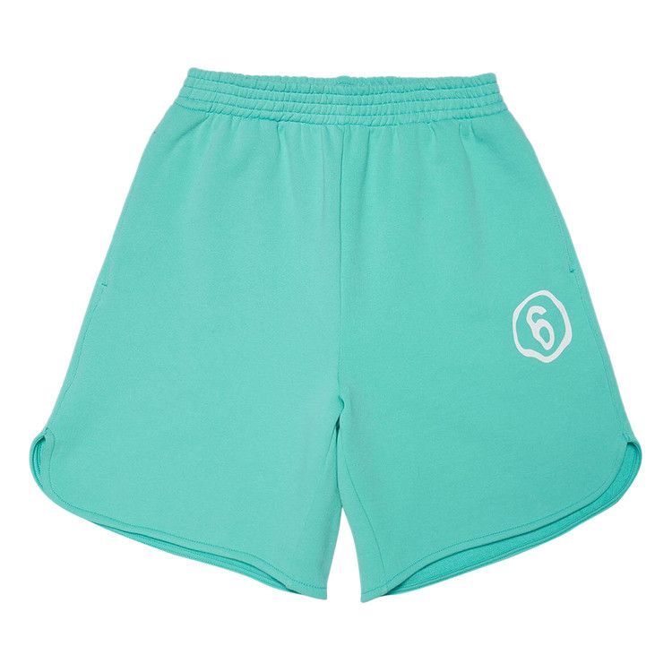 MM6 Maison Margiela Kids Sweat Shorts 'Bright Marine'