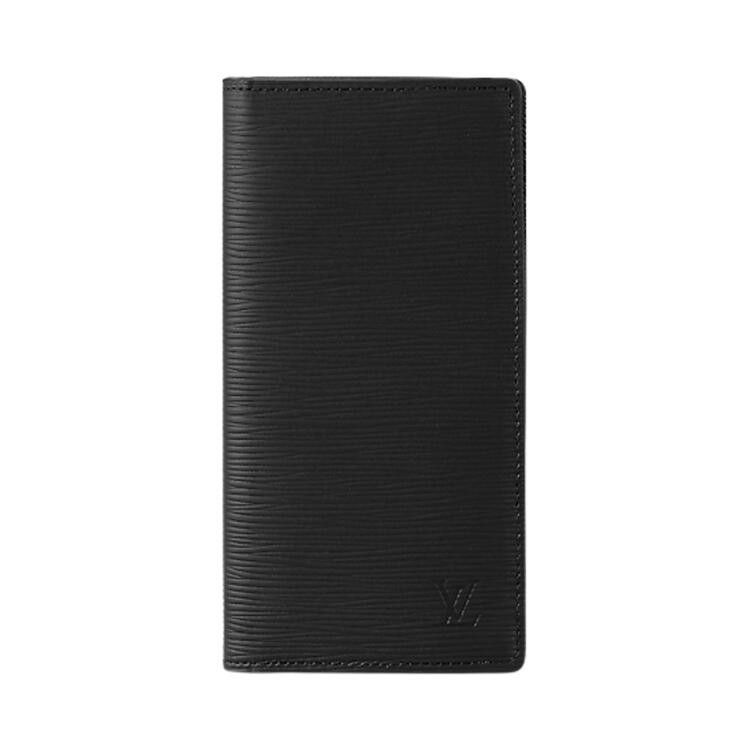 Louis Vuitton Brazza Wallet 'Black Epi Leather'