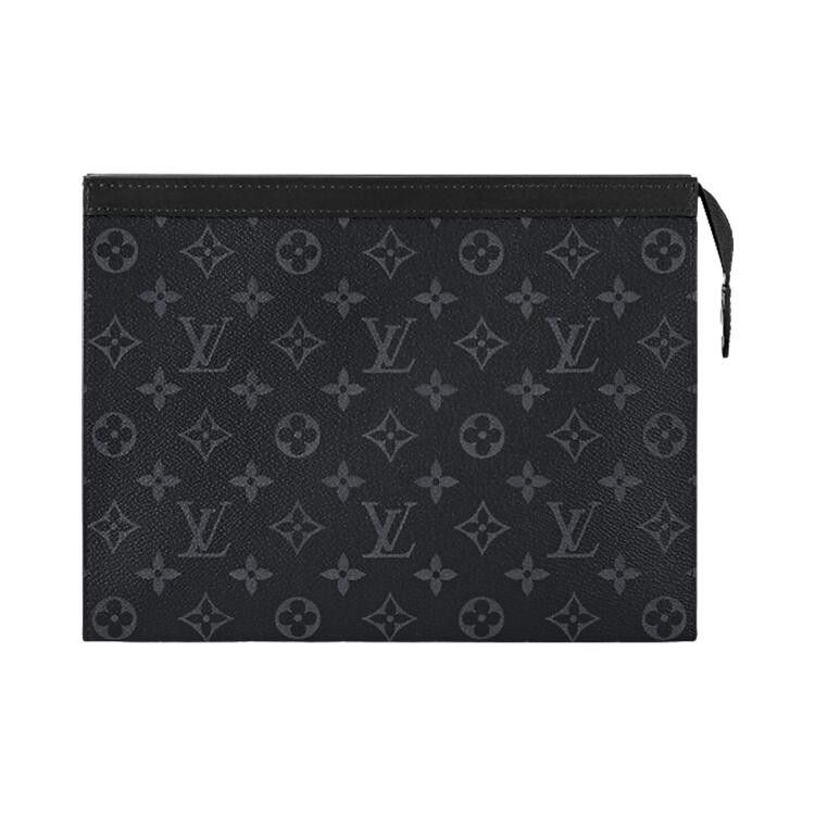 Louis Vuitton Pochette Voyage MM 'Black Monogram Eclipse Canvas'