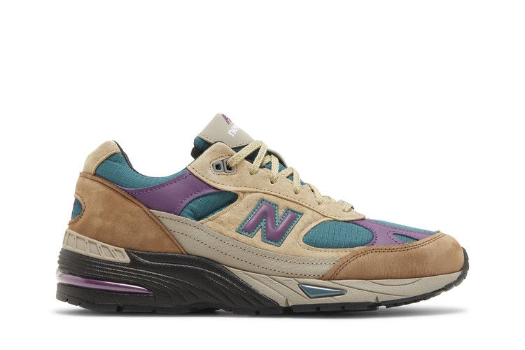 Palace x New Balance 991 Made in England 'Taos Taupe Grape'
