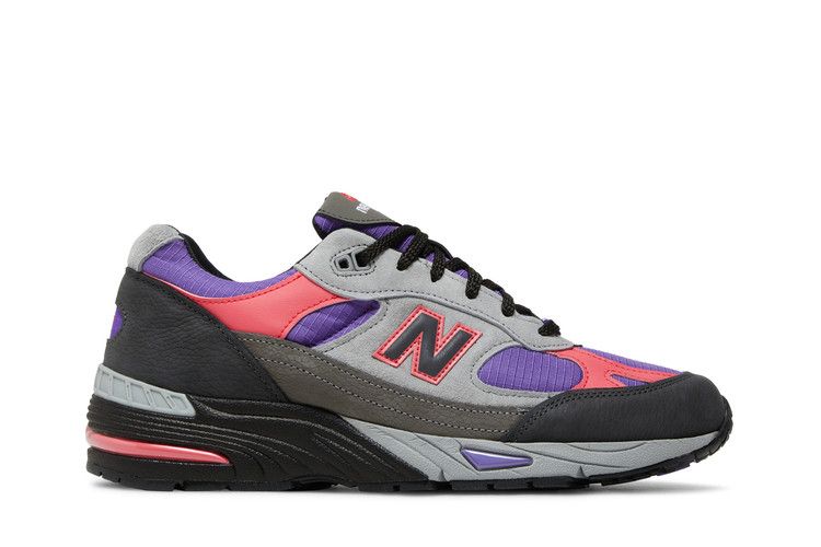 Palace x New Balance 991 Made in England 'Black Ultra Violet'