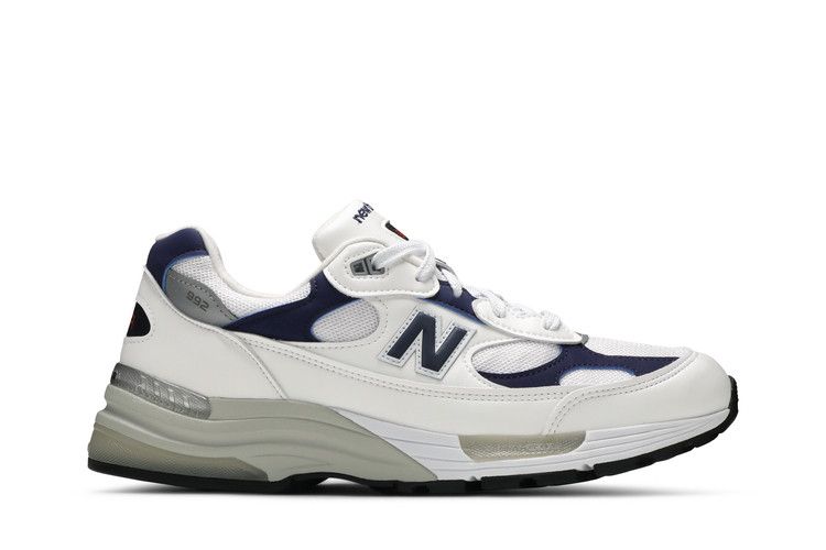 New Balance 992 Made in USA 'White Navy'