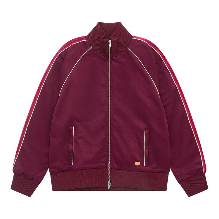 Wales Bonner Essence Track Top 'Burgundy'