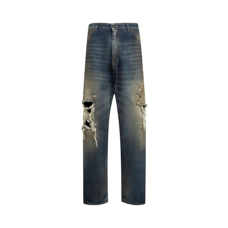 Vetements Trashed Jeans 'Washed Out Blue'