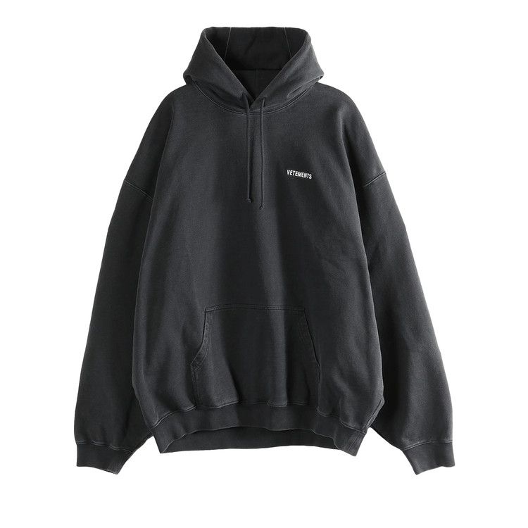 Vetements Iconic Logo Hoodie 'Black'