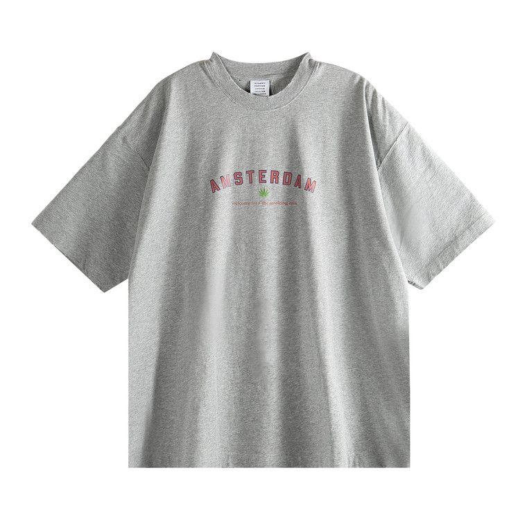 Vetements Amsterdam T-Shirt 'Grey Melange'