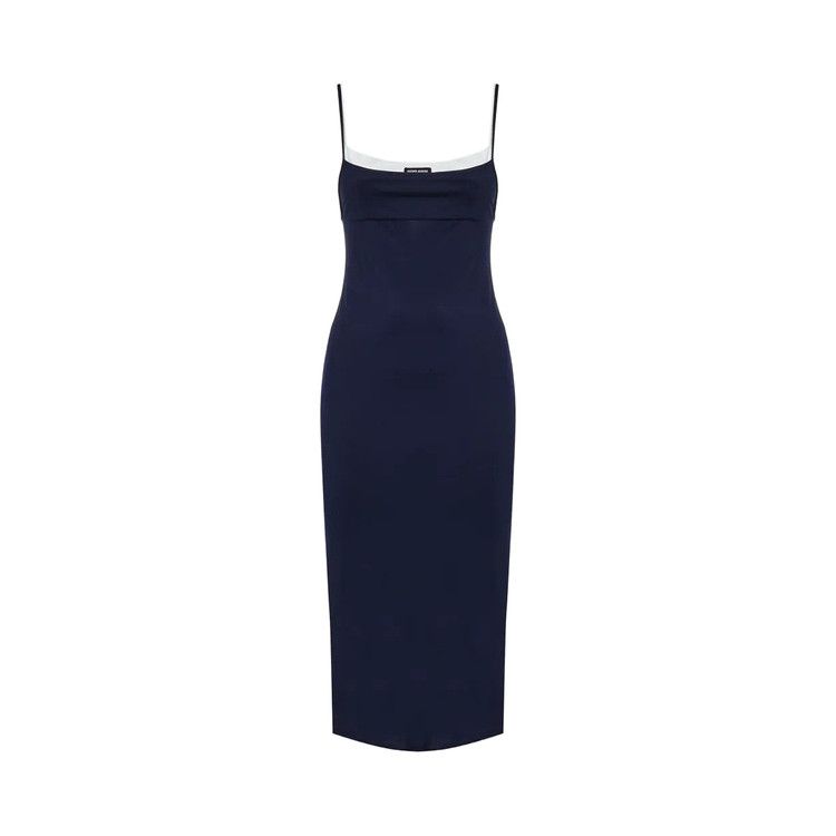 Miu Miu Jersey Stretch Abito 'Bleu'
