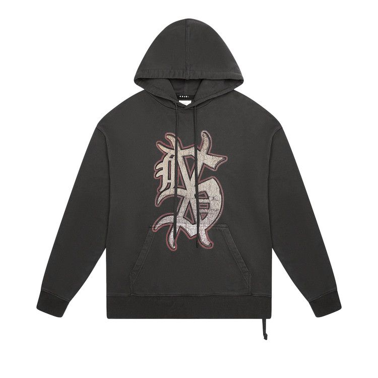 Ksubi Dug Out Biggie Faded Hoodie 'Black'