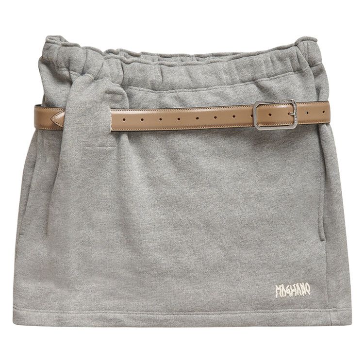Magliano Provincia Mini Skirt 'Grey Melange'