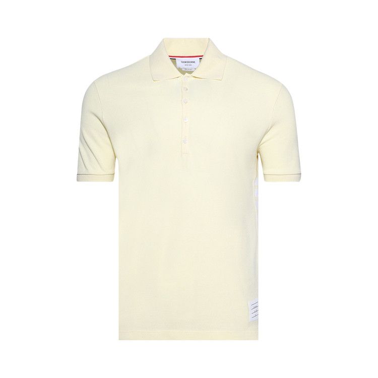 Thom Browne Short-Sleeve Rib Cuff Polo 'Yellow'