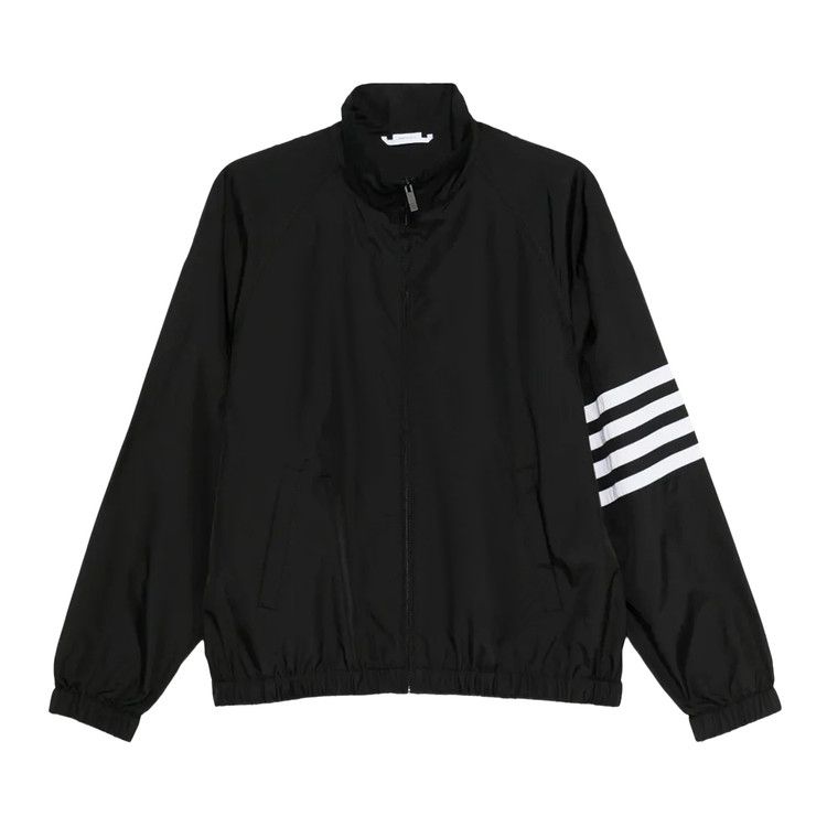 Thom Browne Zip Front Raglan Track Jacket 'Black'