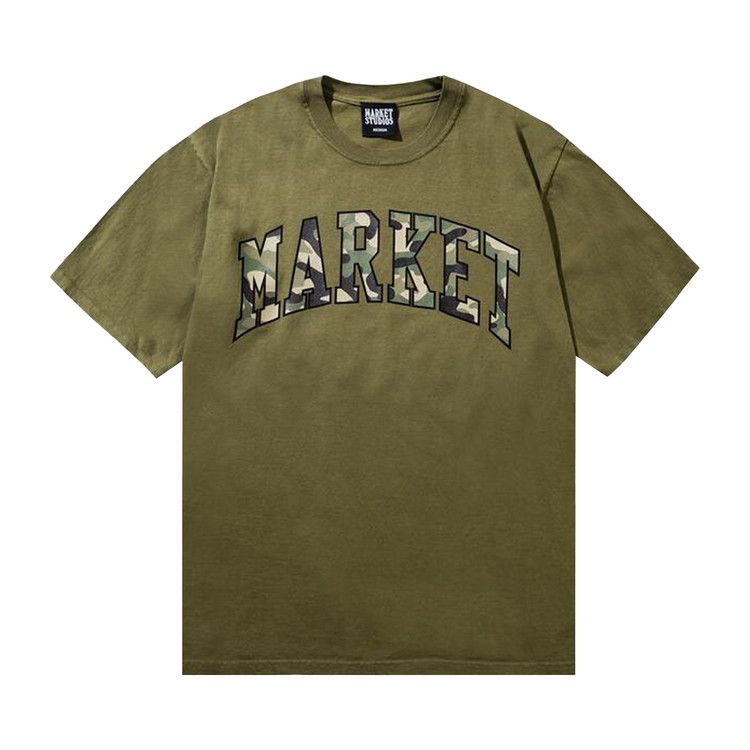 Market Camo Arc T-Shirt 'Sphagnum'