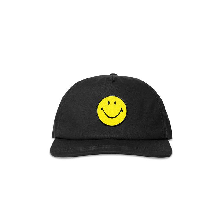 Market Smiley Classic 5 Panel Hat 'Black'