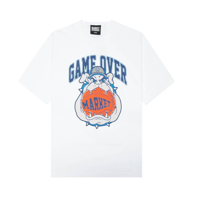 Market Game Over T-Shirt 'White'