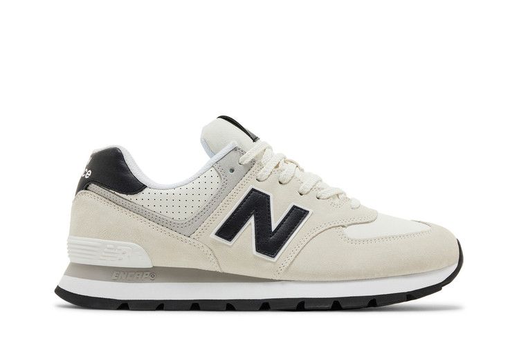 New Balance 574 Rugged 'White Black'